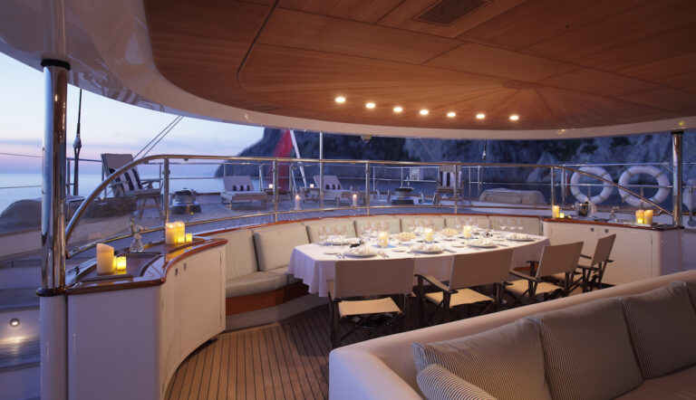 Alfresco Dining By Night