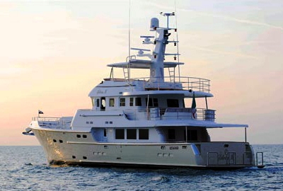 SILVIA M -  Aft View