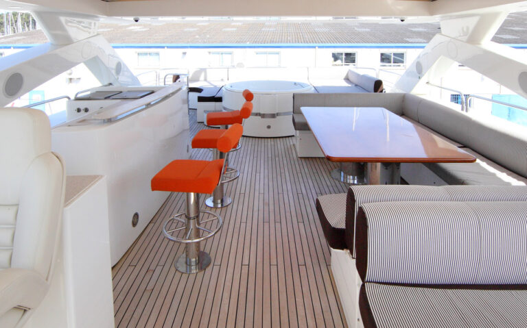SIMPLE PLEASURE - Sundeck credit Sunseeker Yachts