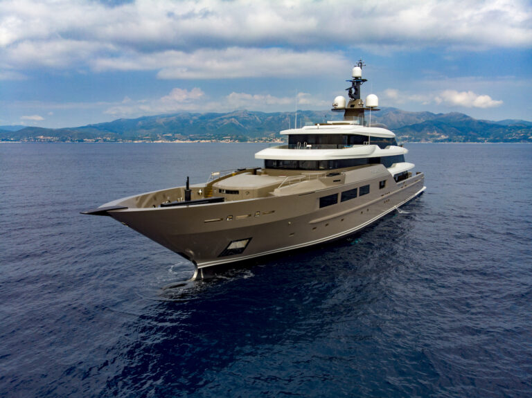 SOLO Superyacht In The Mediterranean