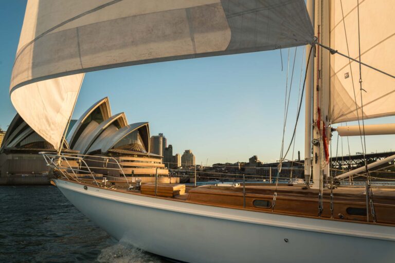 SOUTHWIND At Anchor In Sydney