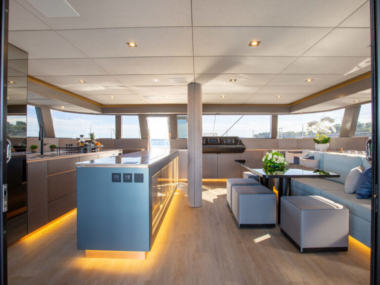 Galley And Saloon