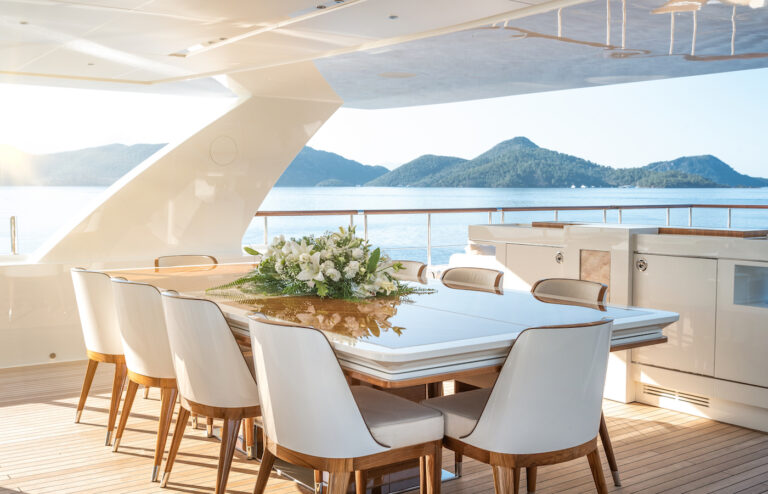 Sun Deck Dining Area