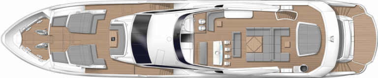 SUN 116Y GA flybridge