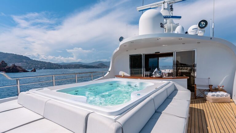 Jacuzzi On Sun Deck