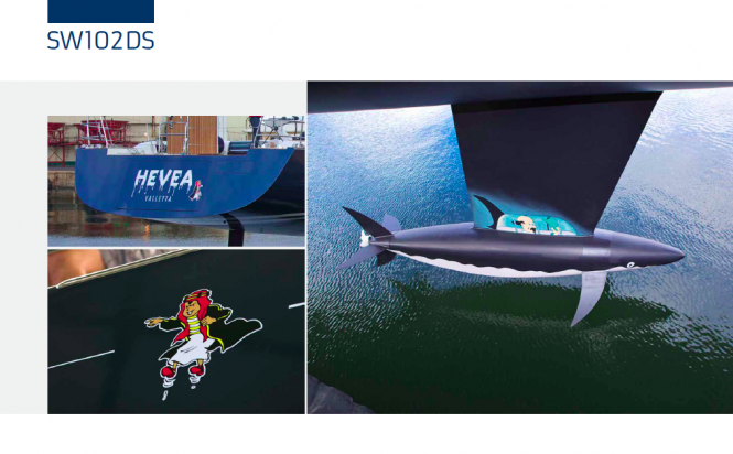 SW102DS yacht Hevea