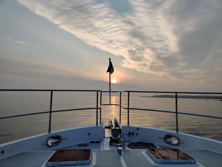 Bow Of The Yacht