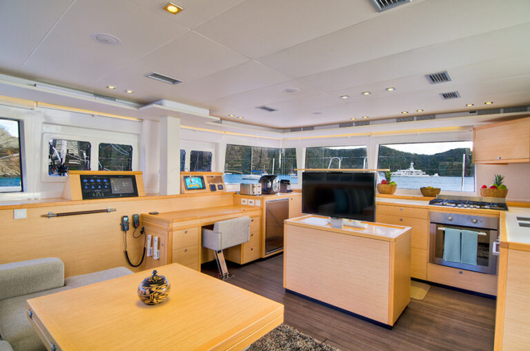 SY A2 - Salon and galley