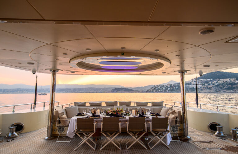 Aft Deck Alfresco Dining