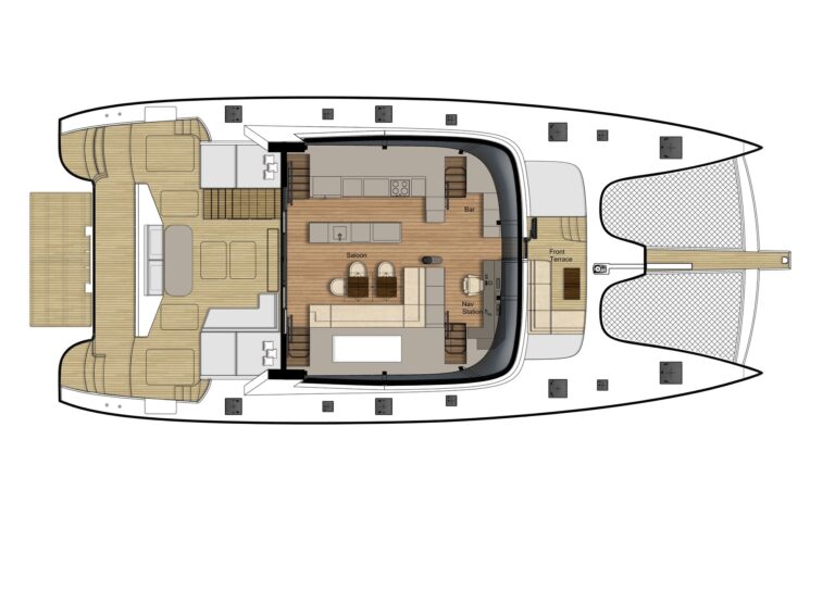 Layout Main Deck