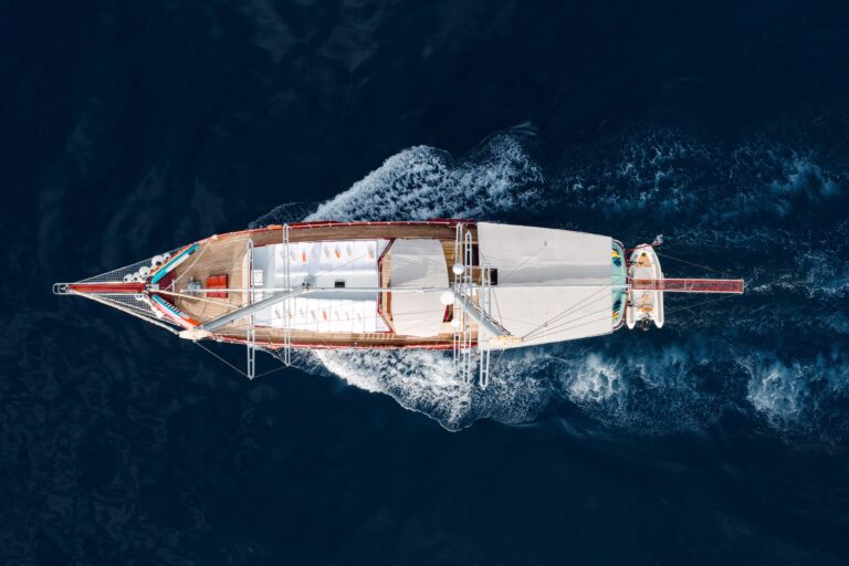 Aerial View Running