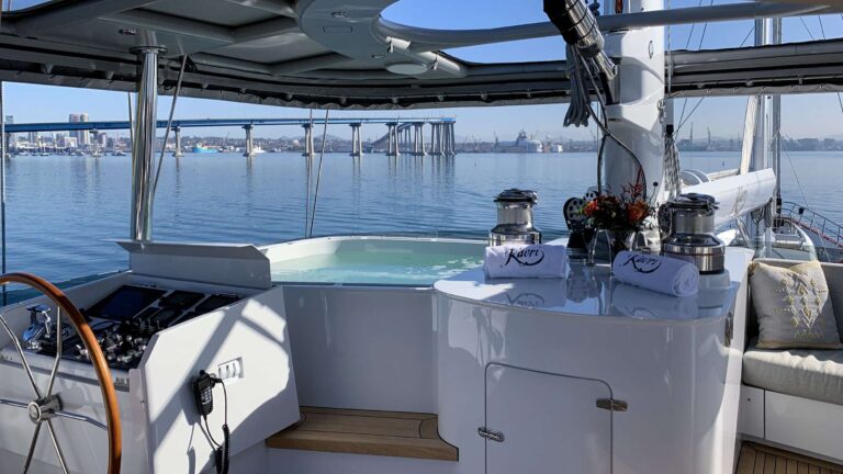 Jacuzzi On Deck