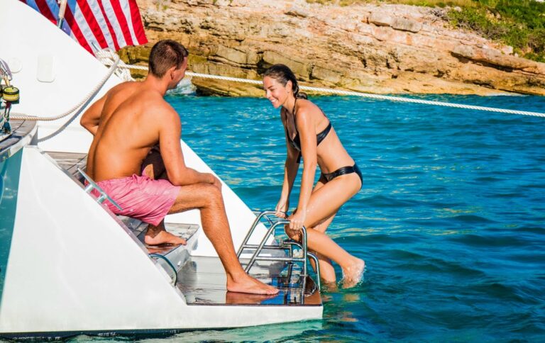 SY LADY KATLO - Swim platform