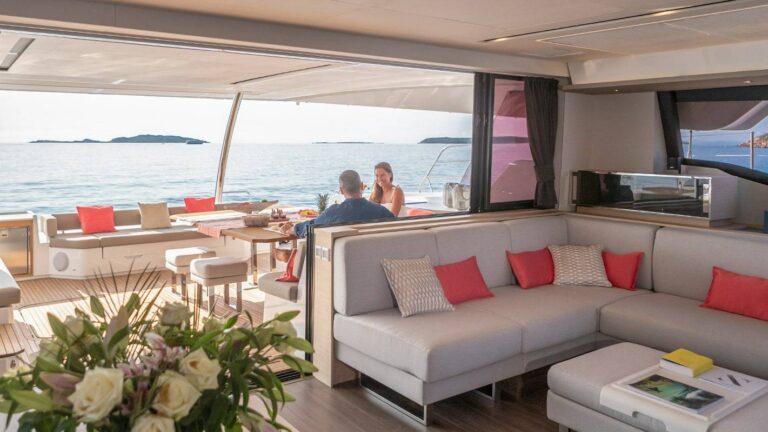 Main Salon Leading To Aft Deck