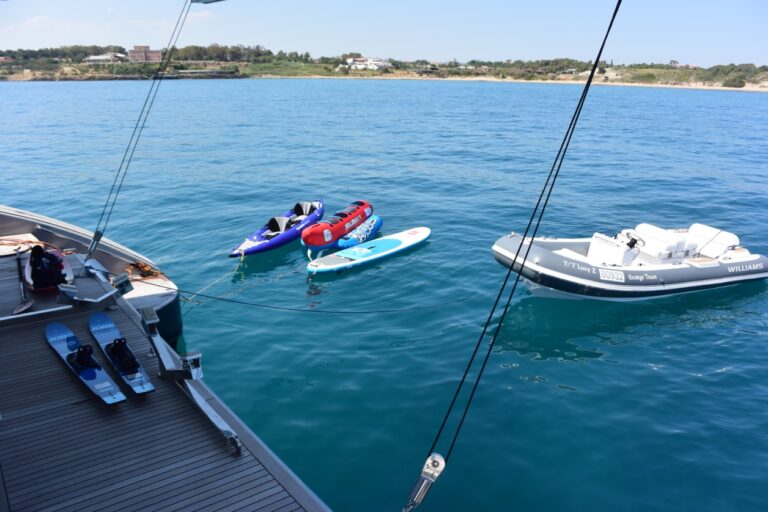 Swim Platform And Water Toys