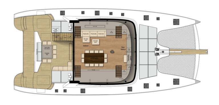 Layout Main Deck