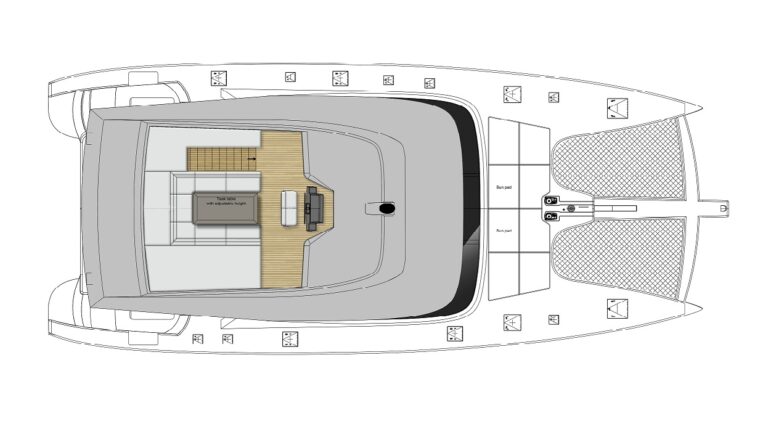 Layout Upper Deck