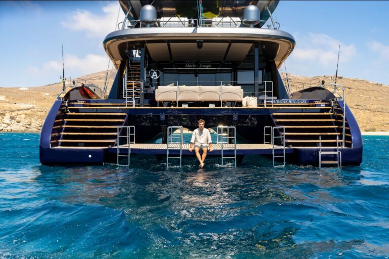 Aft deck