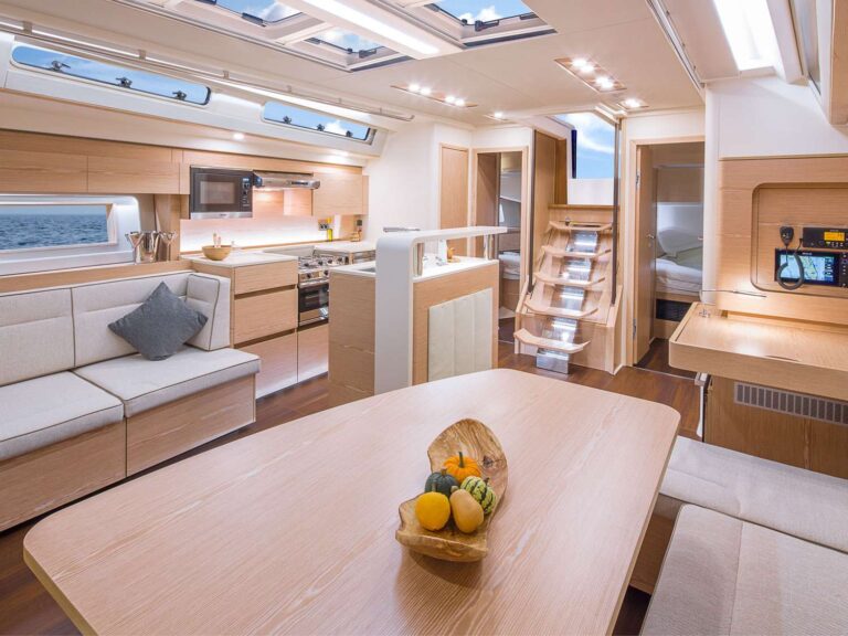 Galley And Saloon