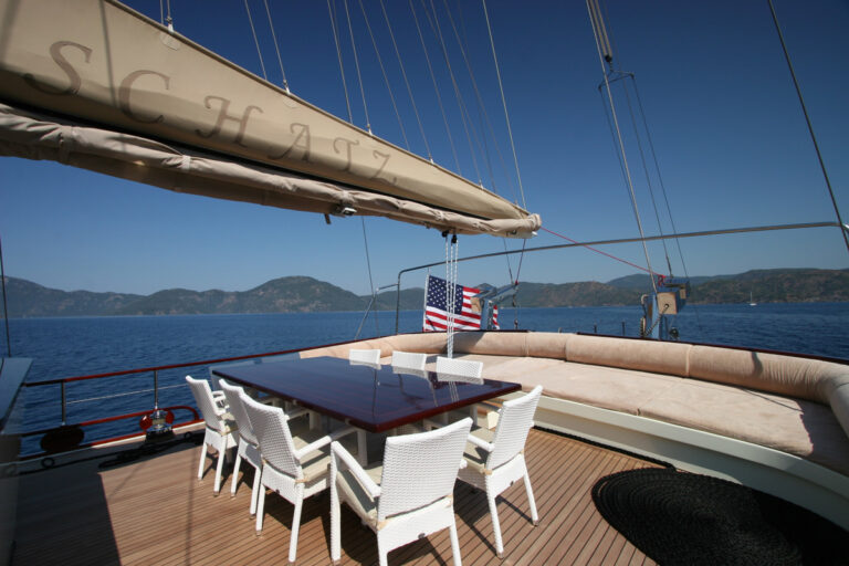 Aft Deck Alfresco Dining Area
