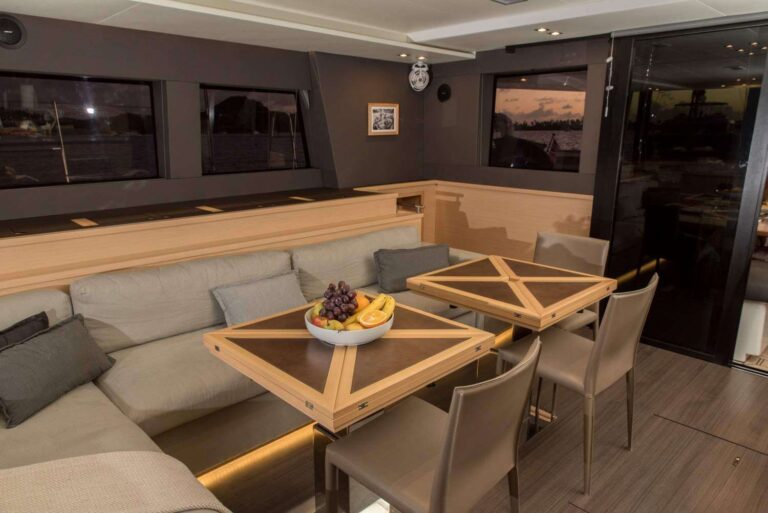 Aft Deck Dining Area