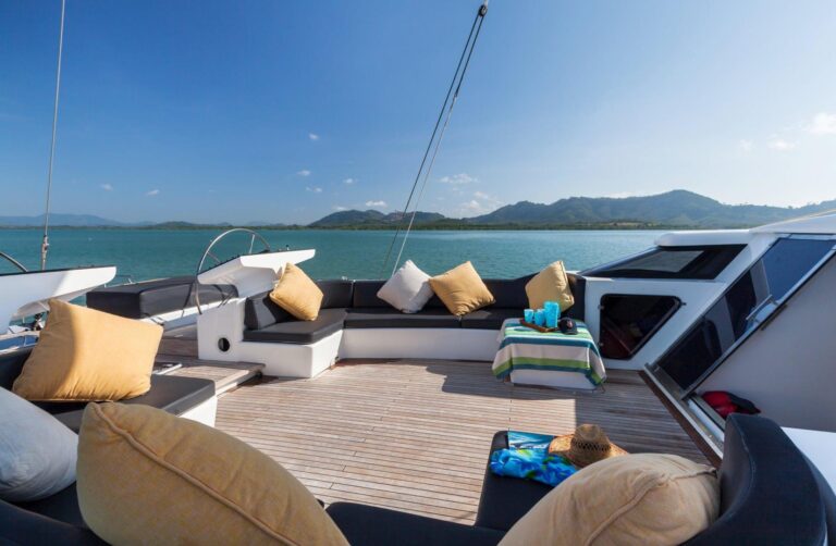 Deck Lounging Area