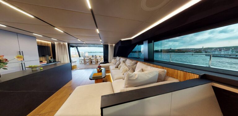 Main Salon With Open Galley