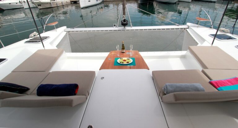 Fountaine Pajot Saba 50 Yacht TIZIANO sistership - Foredeck