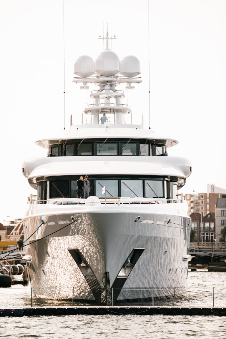 SYNTHESIS Yacht Leaves Damen Shipyard