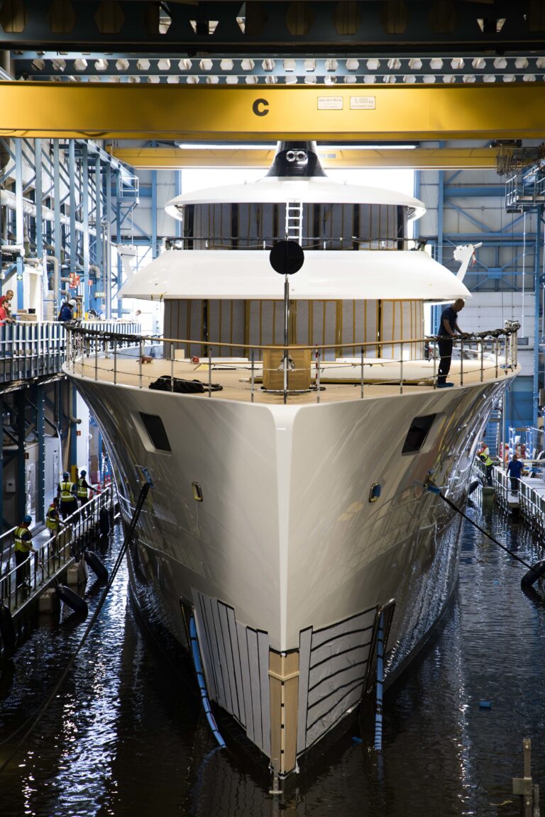 Feadship Project 818 In Her Shed