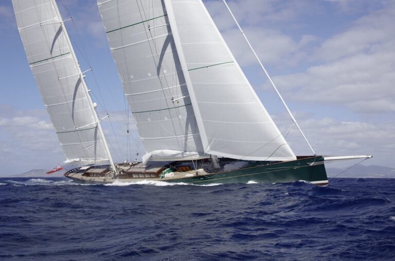 Saiing yacht HETAIROS crusing - photo Baltic Yachts