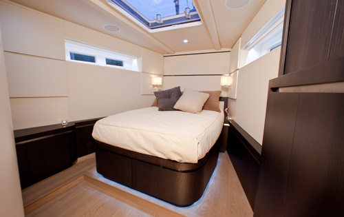 Sail Yacht AEGIR - Master Cabin