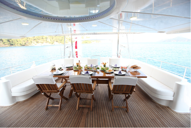 Sail Yacht ANGELO II -  Aft Deck