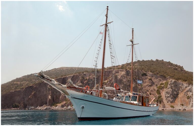 Sail Yacht ELEFTHERIA -  At ANchor