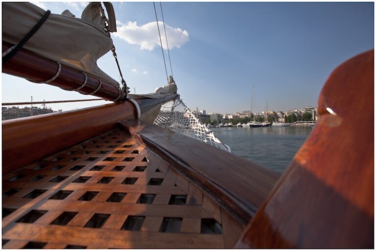 Sail Yacht ELEFTHERIA -  Bow