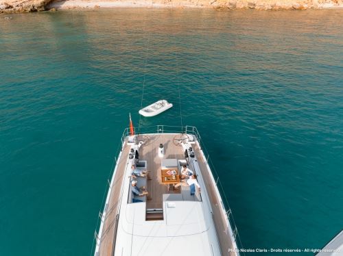 Sail Yacht LEO - From Above