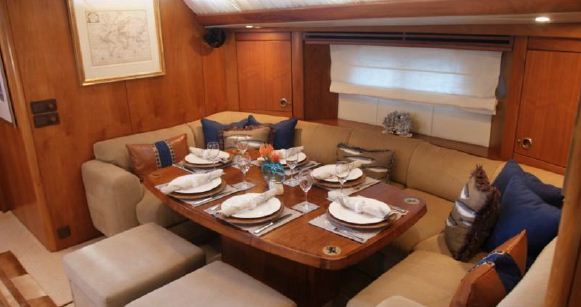 Sail Yacht LETIZIA -  Dining 2