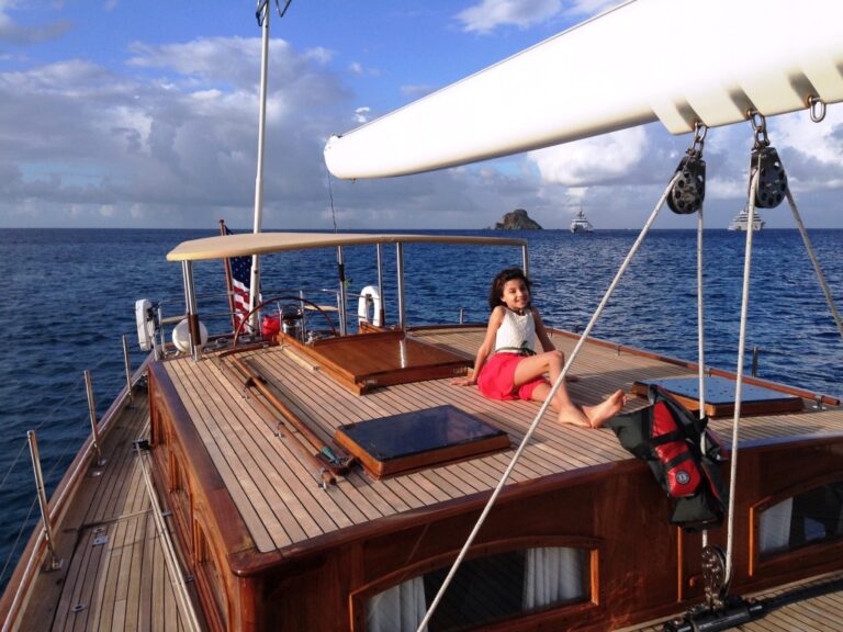 Sail Yacht NORTHERN STAR - On deck