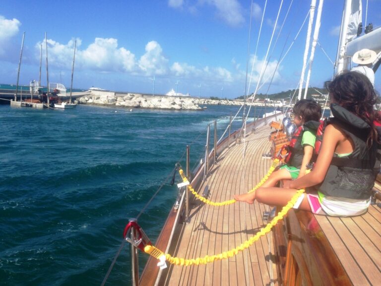 Sail Yacht NORTHERN STAR - Side Deck