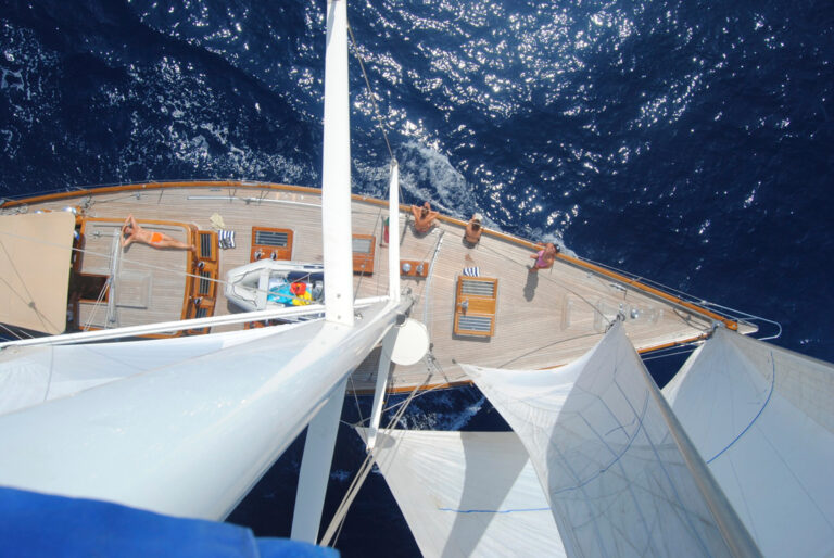 Sail Yacht WINDROSE -  From Above