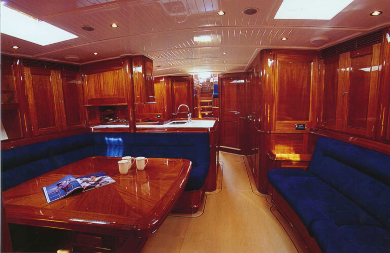 Sail Yacht WINDROSE -  Salon and Dining