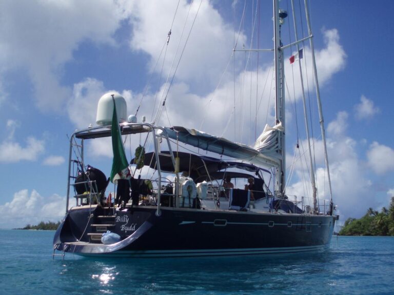 Sail yacht BILLY BUDD - Aft View
