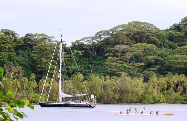 Sail yacht BILLY BUDD - At Anchor