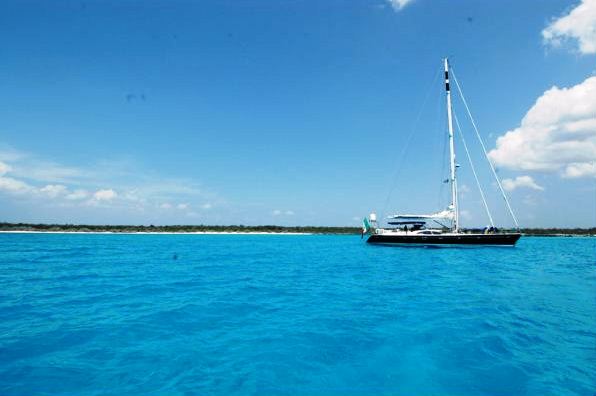 Sail yacht BILLY BUDD - In Shallow water