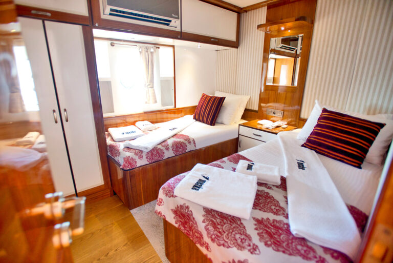 Sailing Gulet MASKE 2 - Guest twin cabin