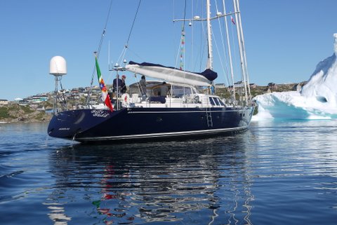 Sailing Yacht Billy Budd 2 -  Aft View