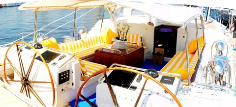 Sailing Yacht Billy Budd 2 -  Cockpit