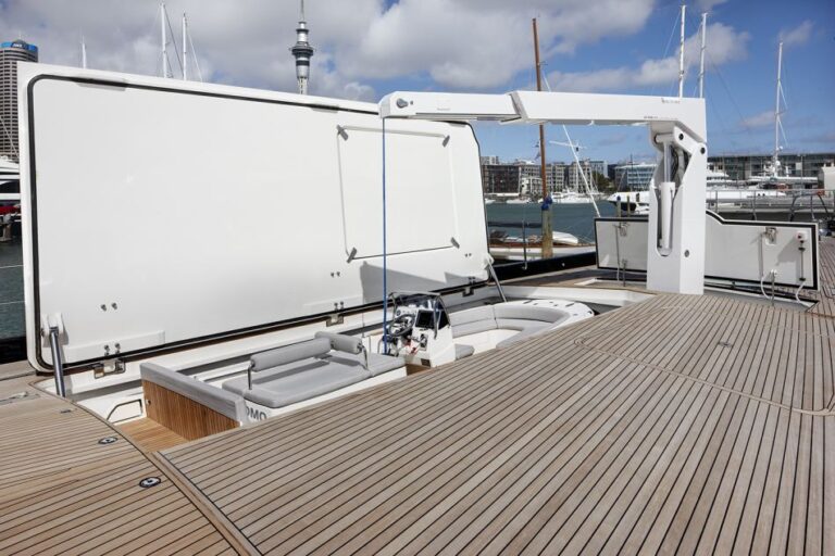 Sailing Yacht Kokomo III - The Tender Garage Hatch