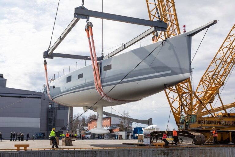 Sailing Yacht Liara Launched At Baltic Yachts