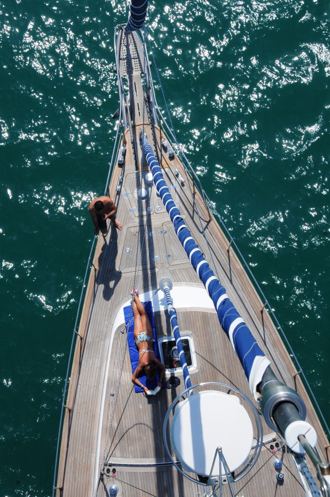 Sailing Yacht Myosotis -  From Above